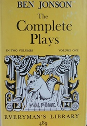 The Complete Plays Volume One (Ben Jonson)