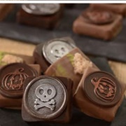 Pumpkin Chai Latte Ganache Squares