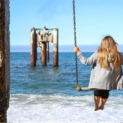 Davenport Pier Beach