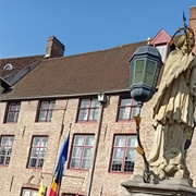 Statue of Saint Joannes Nepomucenus, Bruges
