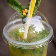 Sea Buckthorn and Mint Lemonade