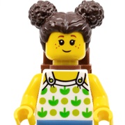 CTY1333 - Girl With Hair Buns