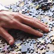 Complete a 5000 Pieces Jigsaw Puzzle