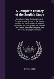 History of the English Stage (Charles Dibdin)