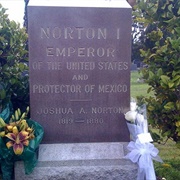 Emperor Norton's Grave