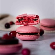 Cranberry Macaron