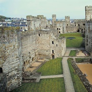 Town Walls, Caernarfon, Wales