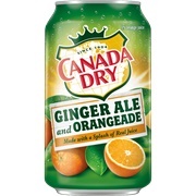 Canada Dry Ginger Ale Orangeade