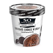 So Delicious Chocolate Cookies 'N' Cream Cashewmilk Frozen Dessert