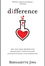 Difference: The One-Page Method for Reimagining Your Business and Reinventing Your Marketing (Bernadette Jiwa)