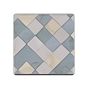 Gray Argyle-Tile Flooring