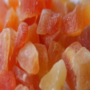 Crystallised Papaya