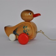Wooden Duck Pull Toy