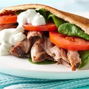 BBQ Pulled Pork Pita