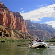 Boat/Raft Colorado River in Grand Canyon, USA