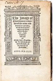 The Image of Governance (Elyot)