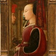 Portrait of a Woman & Man at a Casement by Fra Filippo Lippi