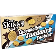The Skinny Food Co. Chocaholic Vanilla Sandwich Cookies