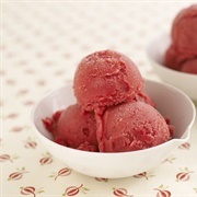 Strawberry Tomato Ice Cream