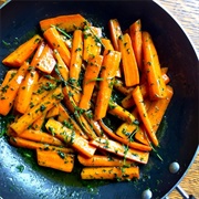 Carrots Sautéed With Butter