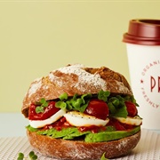 Avocado and Boiled Egg Rye Roll