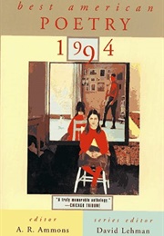The Best American Poetry 1994 (A.R. Ammons)