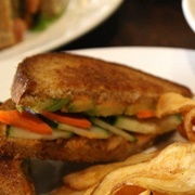 Cucumber Carrot Toast