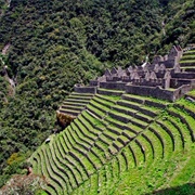 Hill of the Archaeological Site of Ollantaytambo, Peru