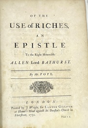 Of Taste (Alexander Pope)