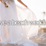 Have a Beach Wedding