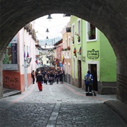 Calle La Ronda, Quito, Ecuador