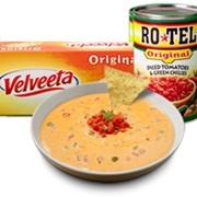 Velveeta Rotel Cheese Dip