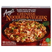 Amy's Chinese Noodles and Veggies