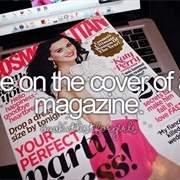 Be on the Cover of the Magazine