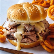 Roast Beef Melt Sandwich