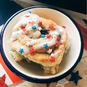 Patriotic Berry Sweet Roll