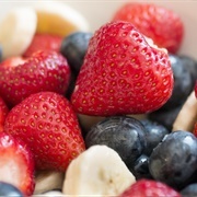 Strawberry Blueberry Banana Salad