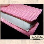 Pink Wafer and Ice Cream Slice