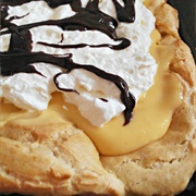 Orange Creamsicle Eclair Cake