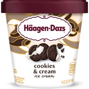 Häagen-Dazs Cookies & Cream Ice Cream