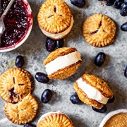 Grape Ice Cream Sandwich