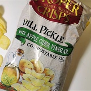 Proper Crisps – Dill Pickle With Apple Cider Vinegar