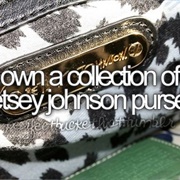 Own a Collection of Betsey Johnson Purses
