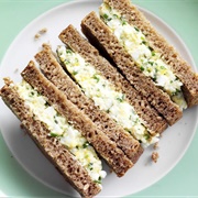 Egg and Chive Sandwich
