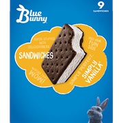 Blue Bunny Ice-Cream Sandwich