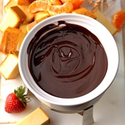 1969: Orange Chocolate Fondue