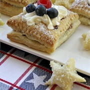Patriotic Red White and Blue Pastries