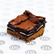 Triple Layer Chocolate Brownie