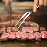 Kobe Beef in Kobe, Japan