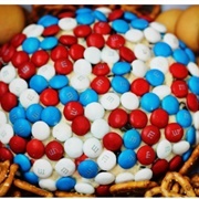 Red White Blue Cookie Dough Dip